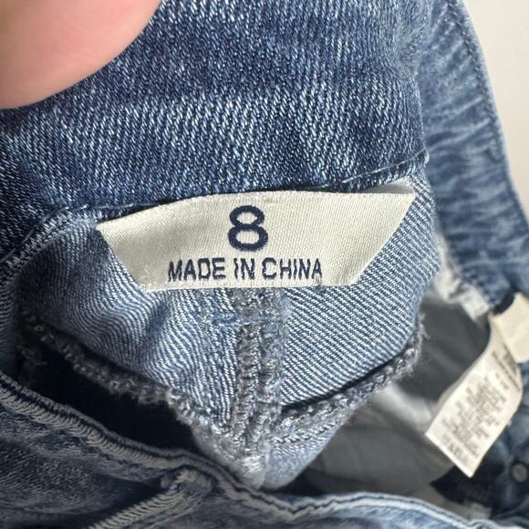 Laurie Felt Jean Women 8 Blue Boyfriend Style Cotton Minimal Modest Casual - Picture 9 of 12